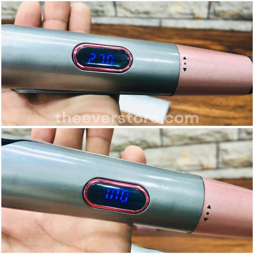 LDREAMAM 2 In 1 Hair Straightener And Curler With LCD Display | Imported