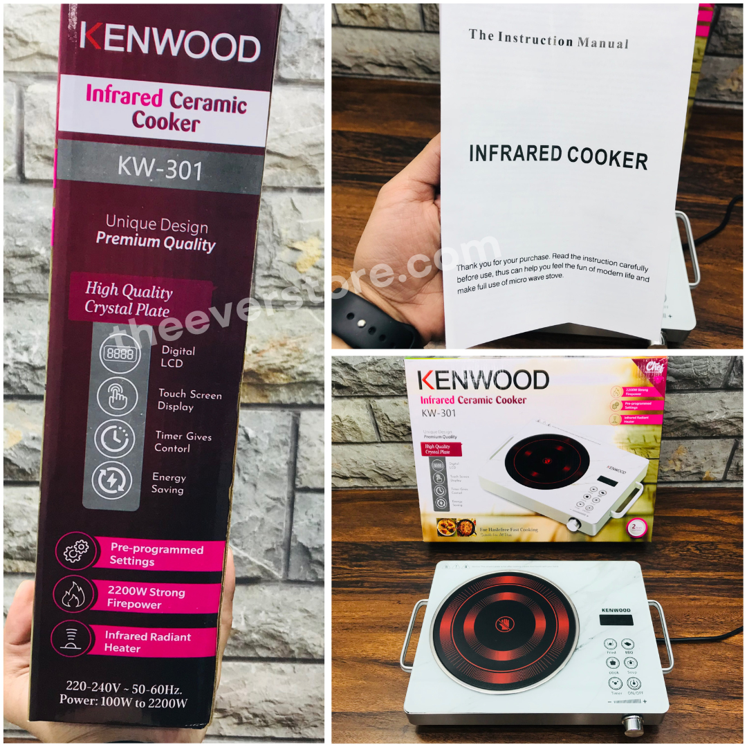 Kenwood Infrared Electric Stove | Infrared Cooker | Model KW-301