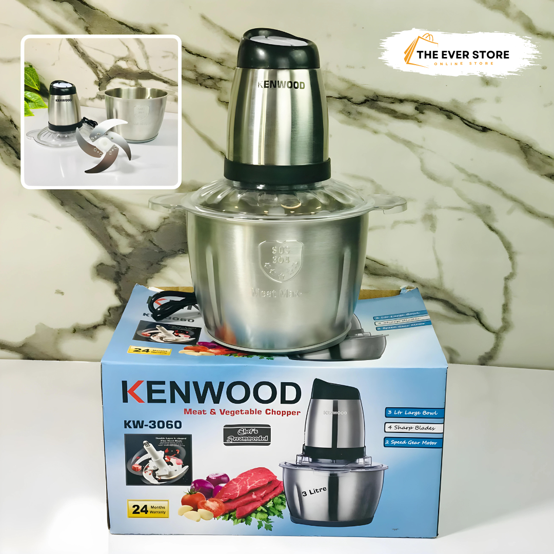 3 Liters Multifunctional Kenwood Food Chopper | 3L Kenwood Meat Grinder