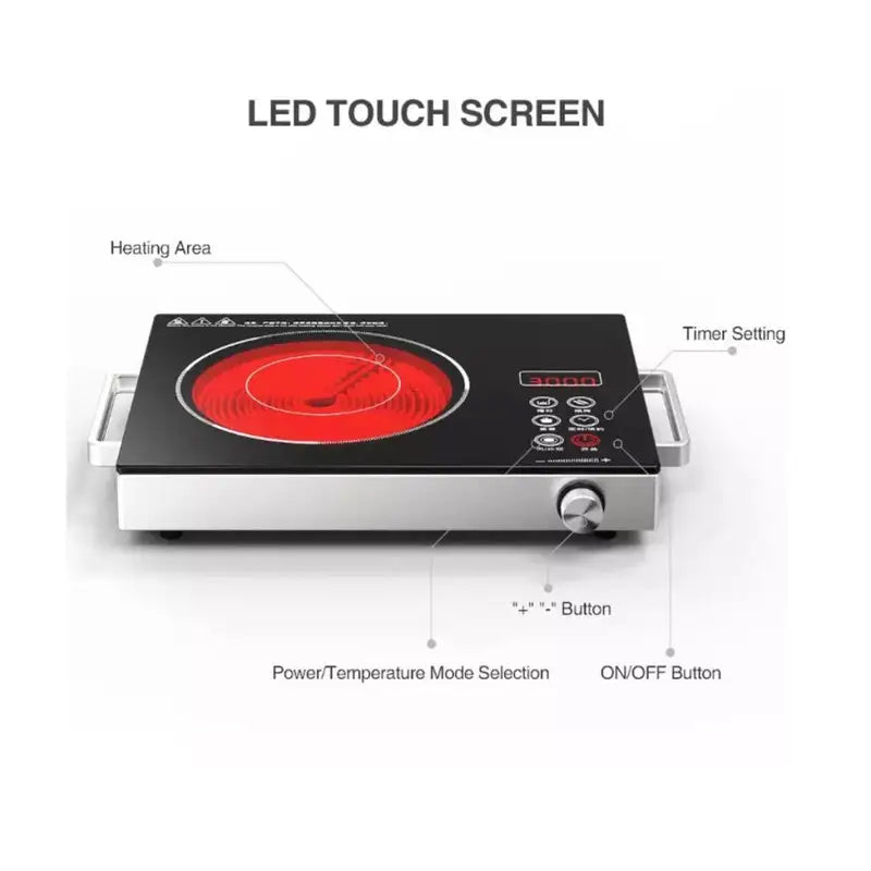 NS National Infrared Cooker | Infrared Ceramic Electric Stove | 2200W