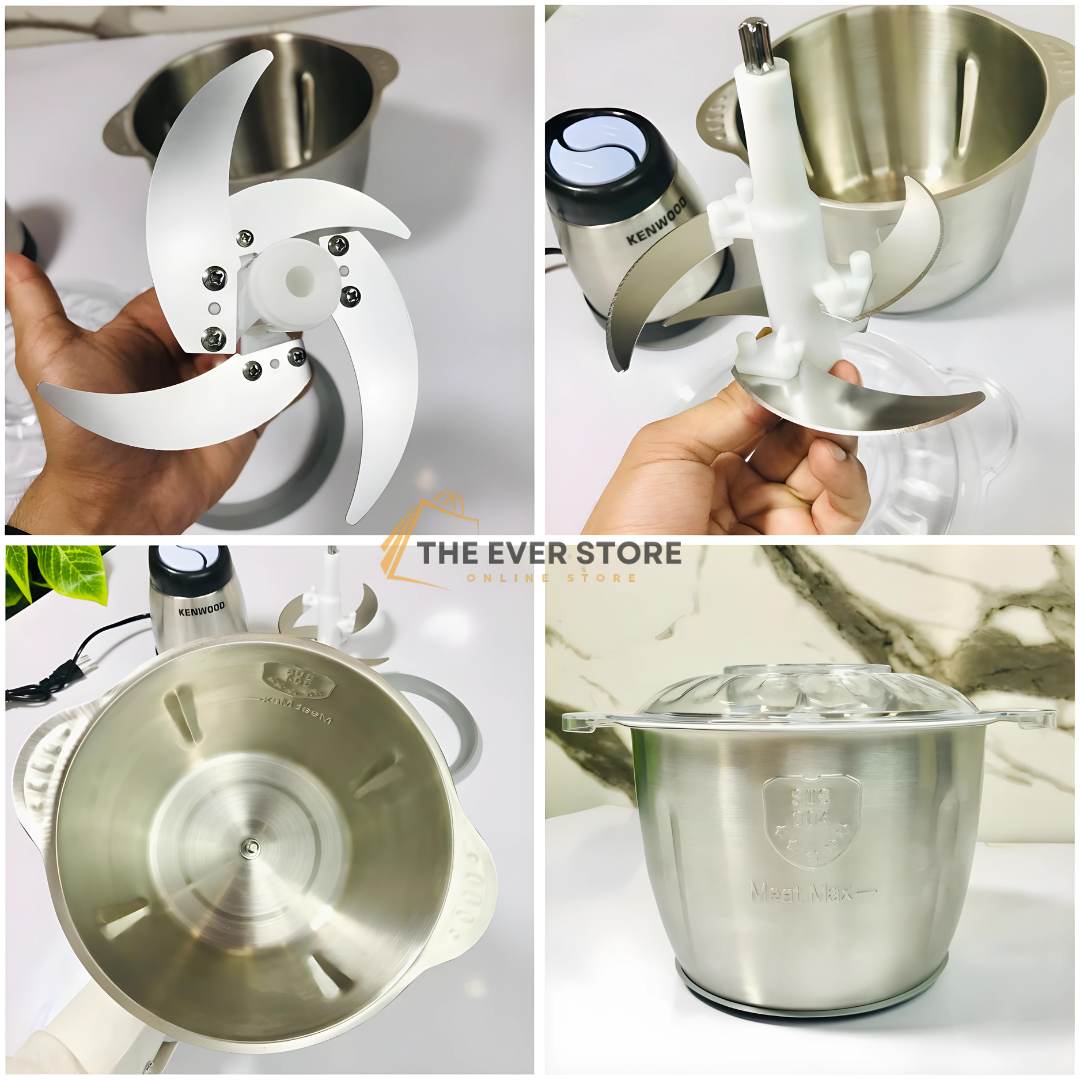 3 Liters Multifunctional Kenwood Food Chopper | 3L Kenwood Meat Grinder