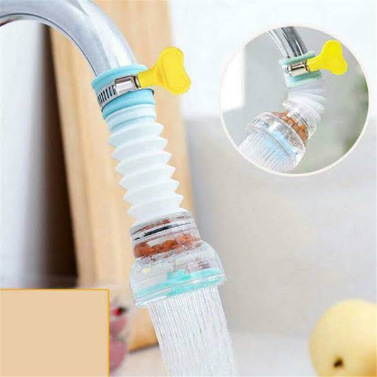 360 Rotating Adjustable Faucet |  Anti-Splash Water-Saving Valve Filter Tap Kitchen Device