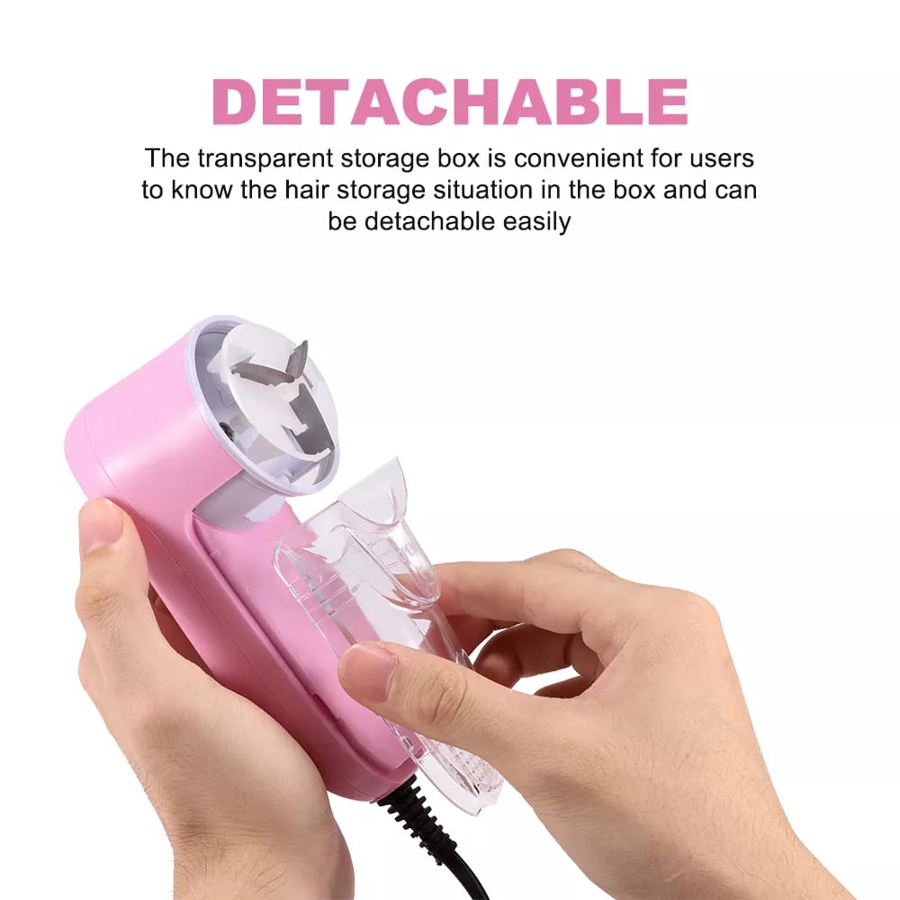 Rechargeable Fabric Lint Remover | Portable Electric Clothes Shaver with Brush and Blade