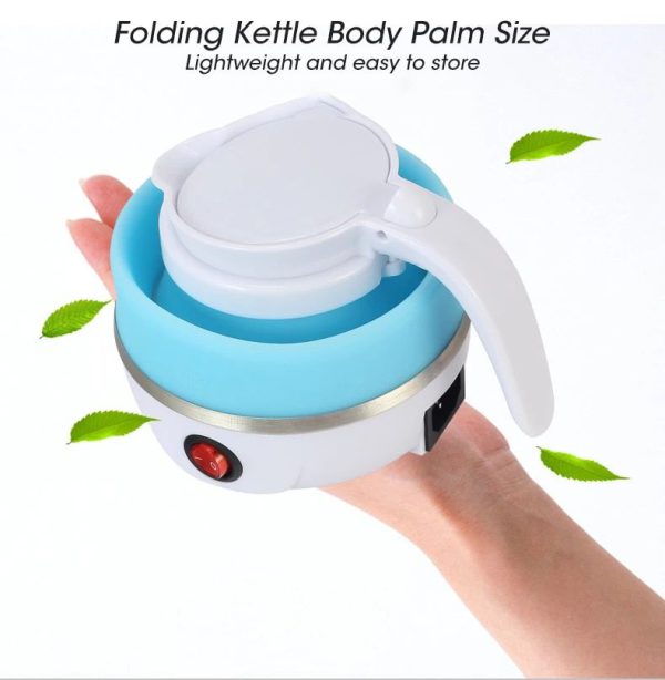 Foldable Teapot Water Heater Electric Kettle | Portable & Foldable Silicone Electric Kettle