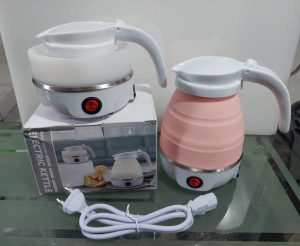 Foldable Teapot Water Heater Electric Kettle | Portable & Foldable Silicone Electric Kettle