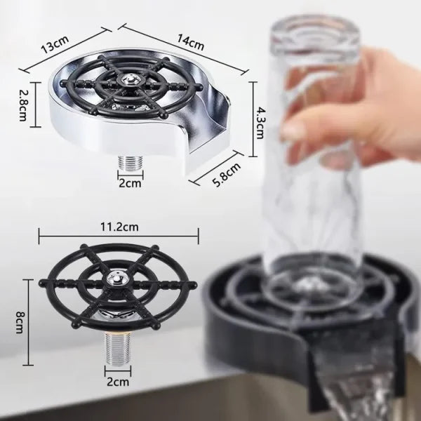 Glass Rinser For Kitchen Sink | Automatic Cup Washer