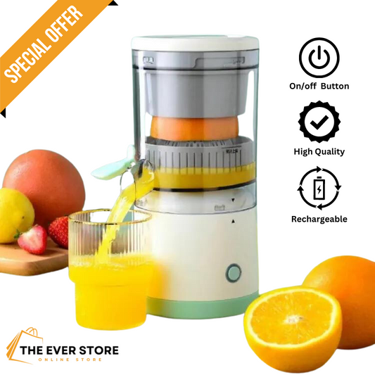 Rechargeable Portable Electric Citrus Juicer Machine with USB Outlet - Convenient Orange Juicer and Lemon Squeezer