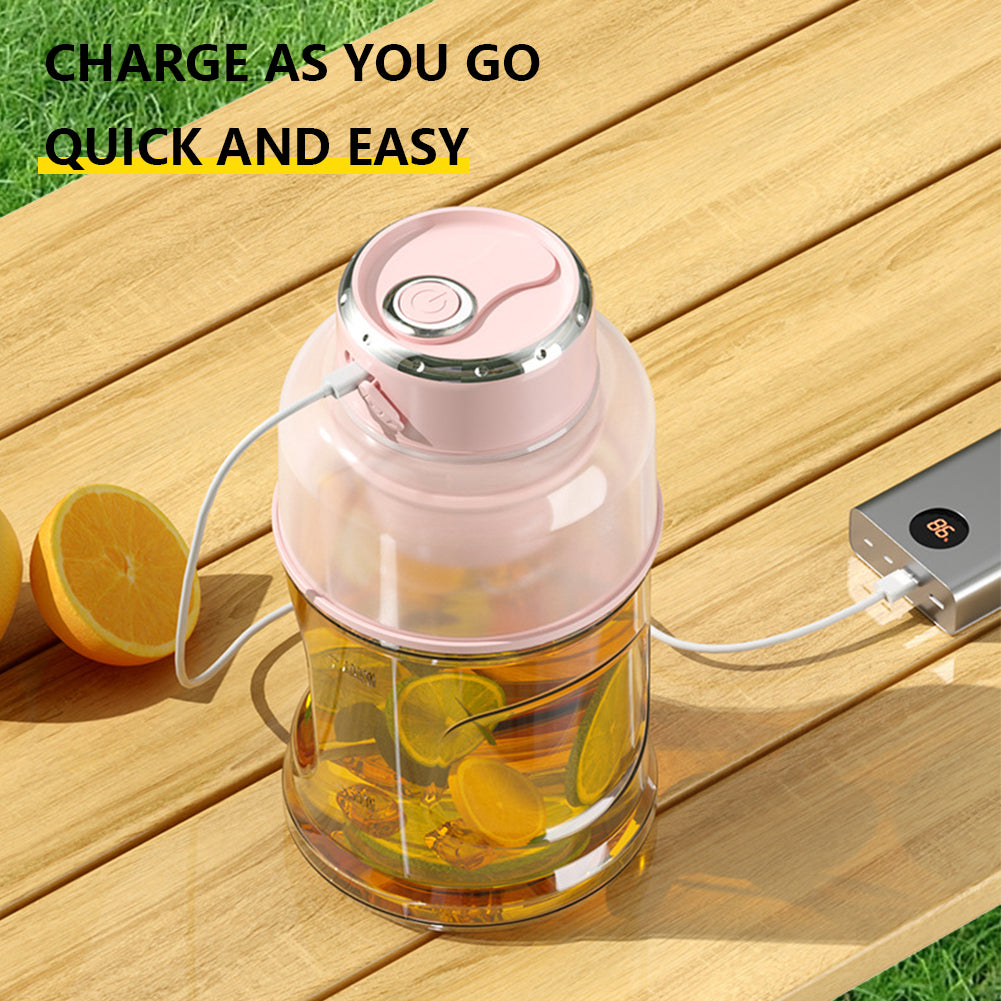 USB Rechargeable Juicer Machine Cup | Portable Electric Juicer Blender | Fruit Juicer Cup