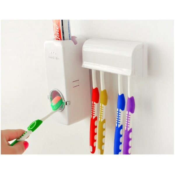 Automatic Toothpaste Squeezer & Holder Set | Toothpaste Dispenser