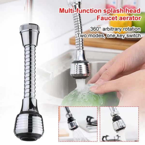 Turbo Flex Flexible 360 Faucet Sprayer