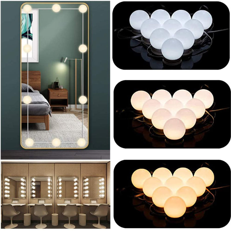 10 Dimmable LED Bulbs for Makeup Mirror | Vanity Mirror Light