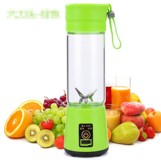 Portable USB Rechargeable Juicer Blender with 6 Blades - Portable Mixer