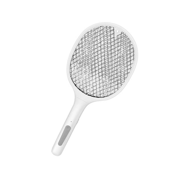 Rechargeable Electric Mosquito Killer Racket 2 In 1 Led Flash Light